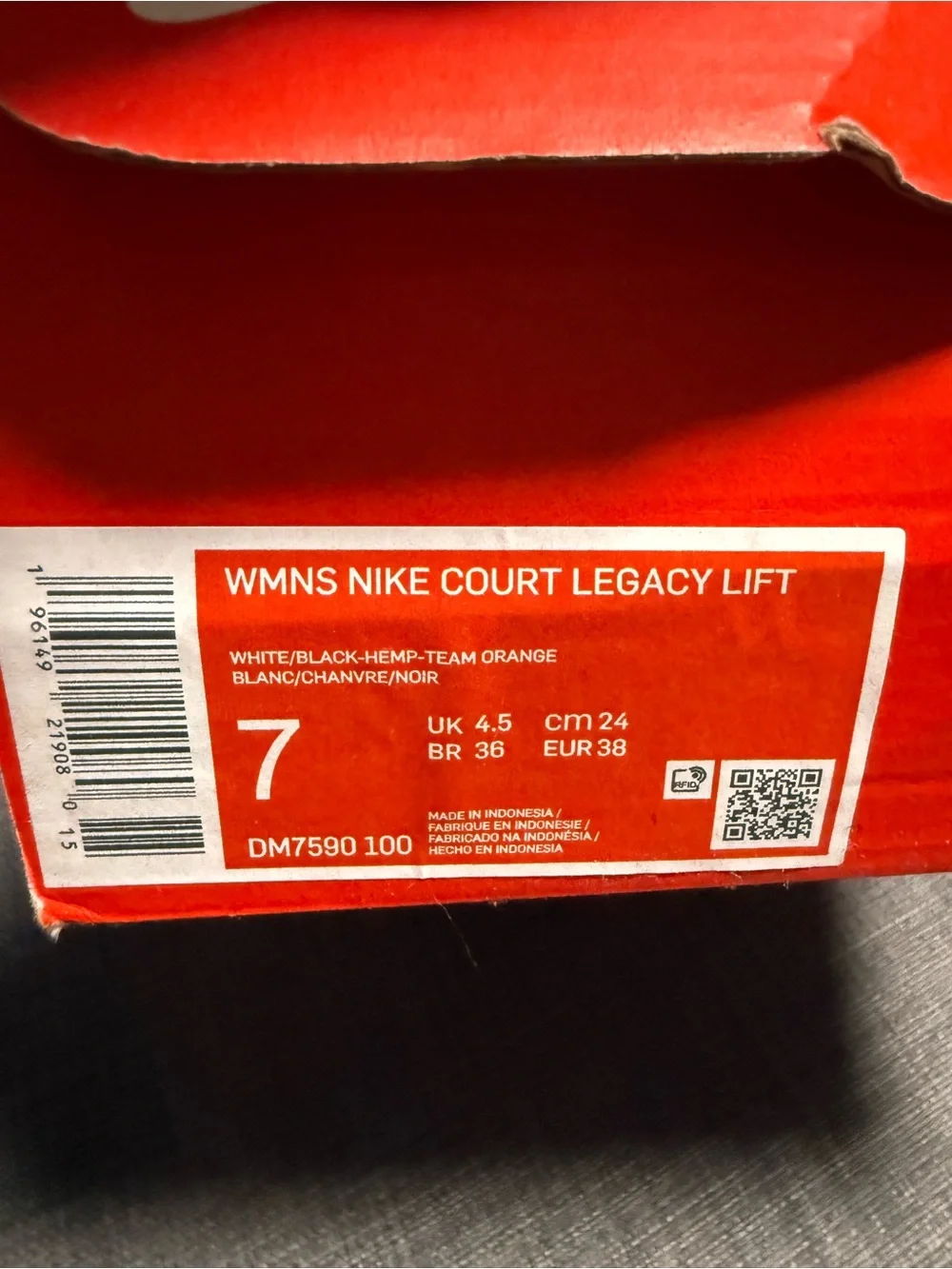 Nike Women Court Legacy platform  Sneakers